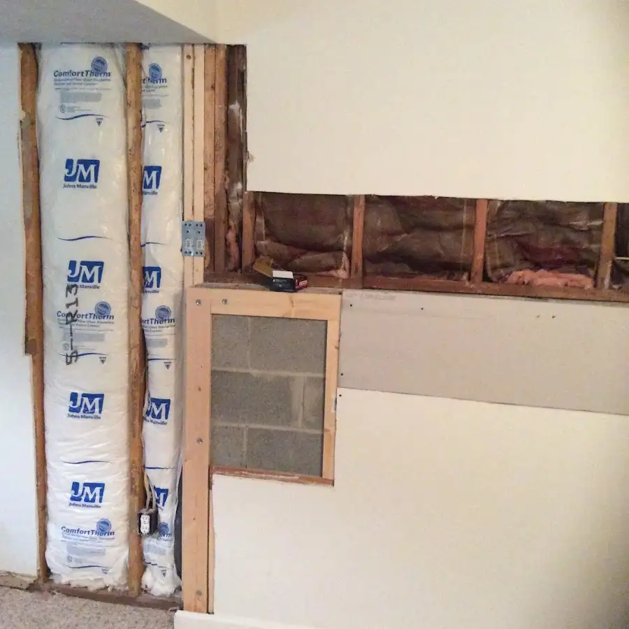 Wall insulation replacement during Odor Removal & Deodorization in Leesylvania
